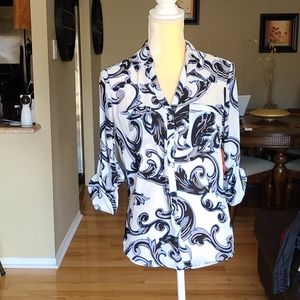 Express Portofino Slim Fit Blouse Smalle